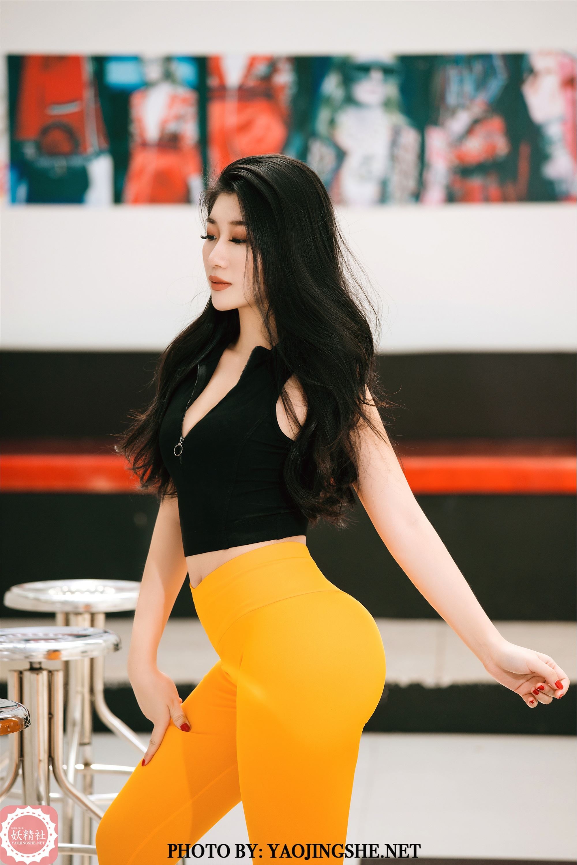 YAOJINGSHE 妖精社 V2012《秋韵-健身蜜桃》